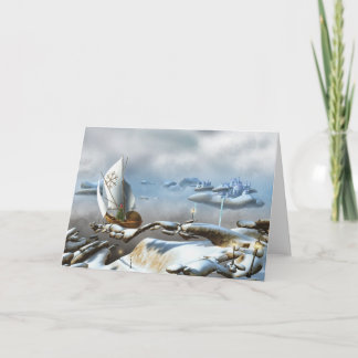 Cartes Pour Fêtes Annuelles Voyage au Pôle Nord