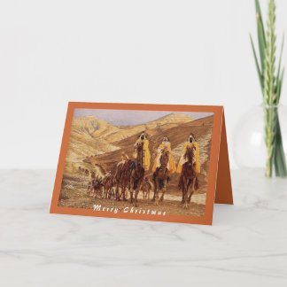 Cartes Pour Fêtes Annuelles Voyage des Mages