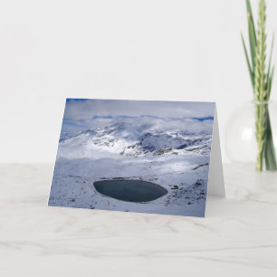 Cartes Pour Fêtes Annuelles Voyage jusqu'à la gare de Gornergrat en Suisse