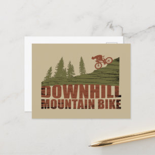 Cartes Pour Fêtes Annuelles VTT Downhill