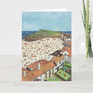 Cartes Pour Fêtes Annuelles Vue depuis la Tate Gallery St. Ives