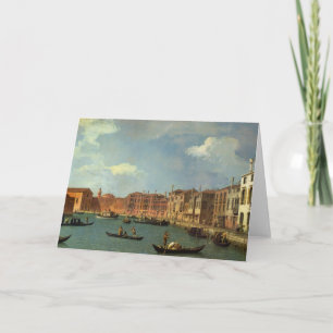 Cartes Pour Fêtes Annuelles Vue du canal de Santa Chiara, Venise