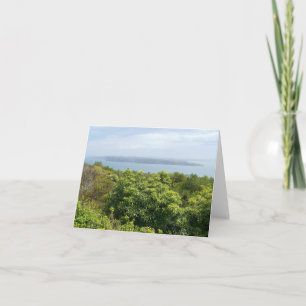 Cartes Pour Fêtes Annuelles vue sur la baie de sydney depuis manly