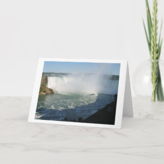 Cartes Pour Fêtes Annuelles Vue sur les chutes : Niagara HappyHolidays Happy H