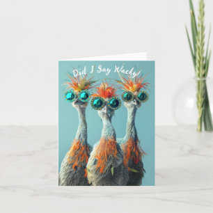 Cartes Pour Fêtes Annuelles Wackadoodle Funny Friends