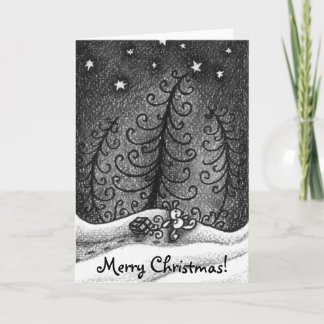 Cartes Pour Fêtes Annuelles Walking Bunny