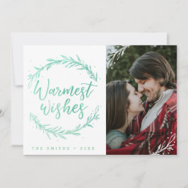 Cartes Pour Fêtes Annuelles Warmest Warmest Wreath Photo