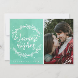 Cartes Pour Fêtes Annuelles Warmest Warmest Wreath Photo