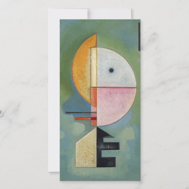 Cartes Pour Fêtes Annuelles Wassily Kandinsky - vers le haut (Devant)