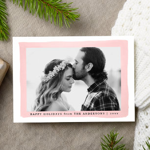 Cartes Pour Fêtes Annuelles Watercolor   Holiday photo