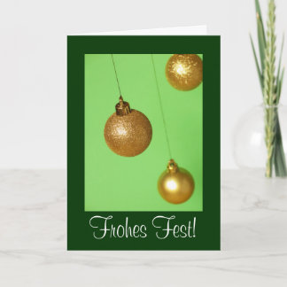 Cartes Pour Fêtes Annuelles Weihnachtskarte