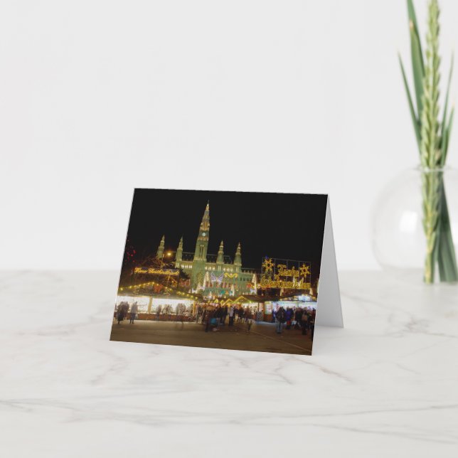 Cartes Pour Fêtes Annuelles Wiener Christgentilmarkt (Devant)
