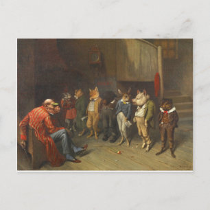 Cartes Pour Fêtes Annuelles William Holbrook Beard - Règles de l'école