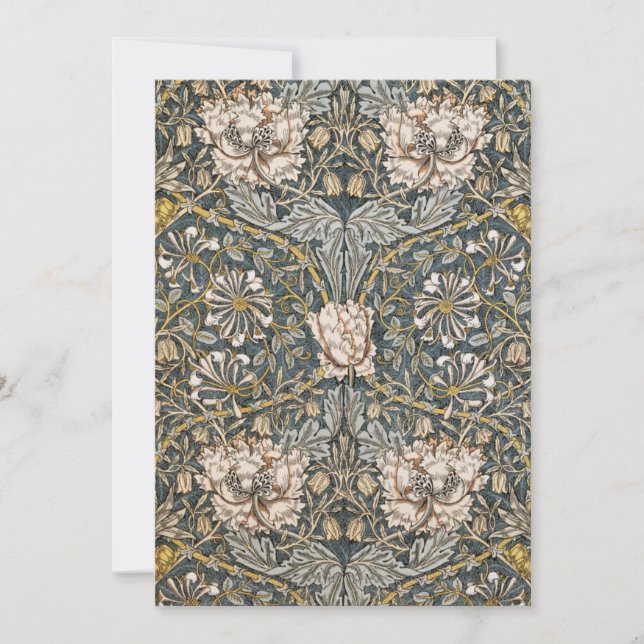 Cartes Pour Fêtes Annuelles William Morris (Devant)