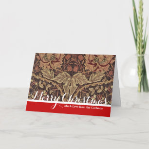 Cartes Pour Fêtes Annuelles William Morris Honeysuckle Classic English Art