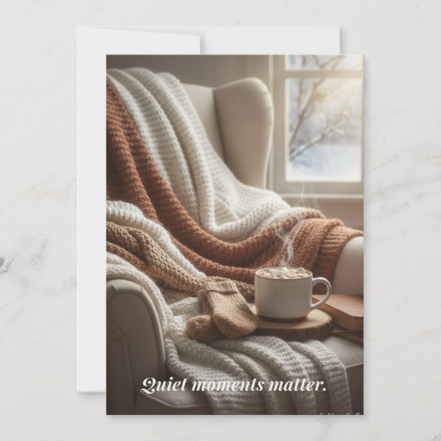 Cartes Pour Fêtes Annuelles Winter Card (Devant)