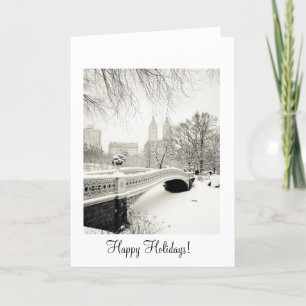 Cartes Pour Fêtes Annuelles Winter Snow