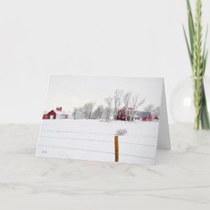 Cartes Pour Fêtes Annuelles Winter Wonderland