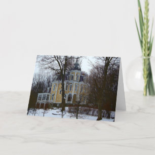 Cartes Pour Fêtes Annuelles Wintry Victorian