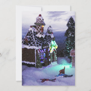 Cartes Pour Fêtes Annuelles Wonderland Snow Scene 2020