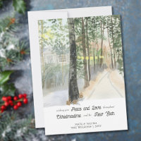 Woodland Walk Paix et Amour Pays rustique