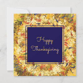 Cartes Pour Fêtes Annuelles Wreath d'automne