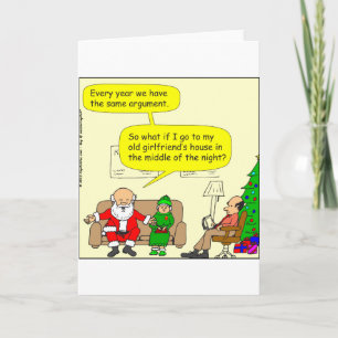 Cartes Pour Fêtes Annuelles x25 vieille petite amie maison dessin animé