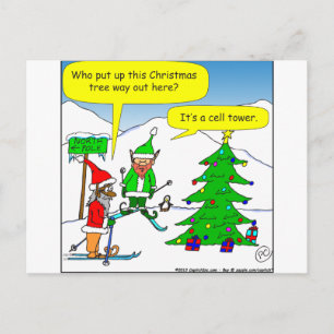 Cartes Pour Fêtes Annuelles x56 cellule tour de Noël arbre dessin animé