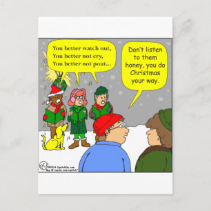 Cartes Pour Fêtes Annuelles x72 Faites Noël votre dessin animé