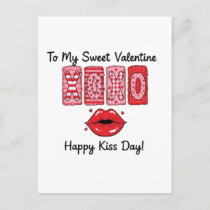 Cartes Pour Fêtes Annuelles XOXO À Ma Douce Saint-Valentin - Joyeuse Journée d