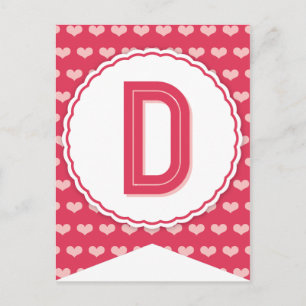 Cartes Pour Fêtes Annuelles XOXO Valentine Party Drapeau Bannière D