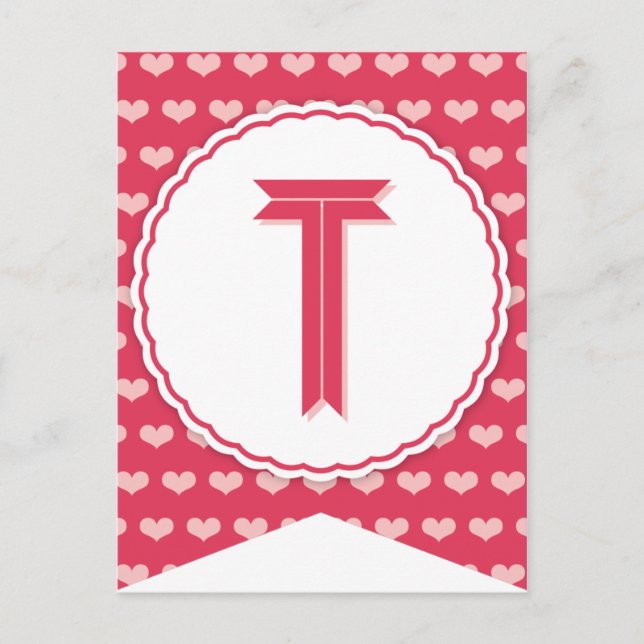 Cartes Pour Fêtes Annuelles XOXO Valentine Party Drapeau Bannière de Bunting T (Devant)