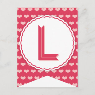 Cartes Pour Fêtes Annuelles XOXO Valentine Party Drapeau Bannière L