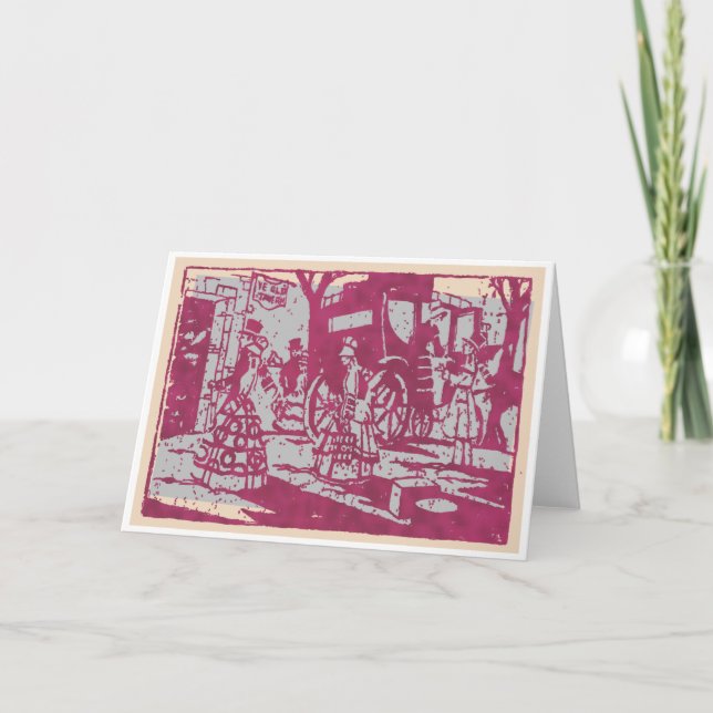 Cartes Pour Fêtes Annuelles Ye Old Tavern à Noël (Devant)