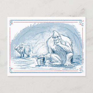 Cartes Pour Fêtes Annuelles Yeti Yeares pour Yak Yogurt