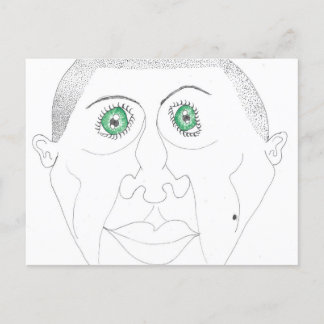 Cartes Pour Fêtes Annuelles Yeux verts
