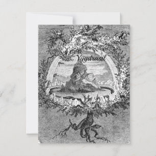 Cartes Pour Fêtes Annuelles Ygdrasil
