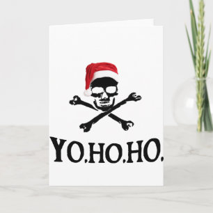 Cartes Pour Fêtes Annuelles Yo Ho Ho