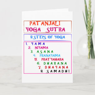 Cartes Pour Fêtes Annuelles Yoga Wisdom Words