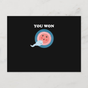 Cartes Pour Fêtes Annuelles You Won Human Embryology Evolution Science