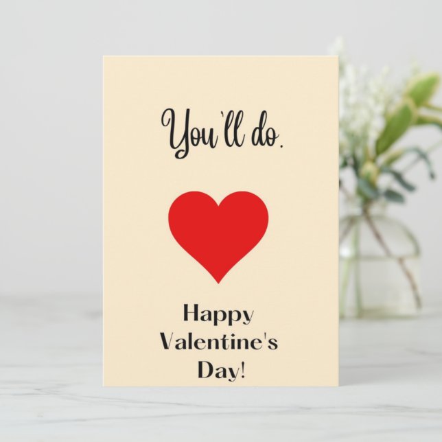 Cartes Pour Fêtes Annuelles You'll do. (Debout devant)