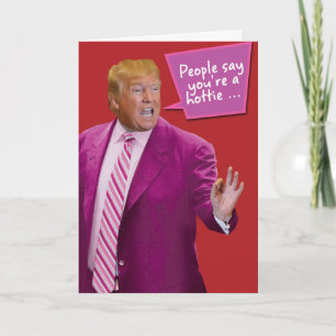 Cartes Pour Fêtes Annuelles You're A Hottie