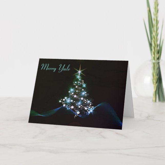 Cartes Pour Fêtes Annuelles Yule (Devant)