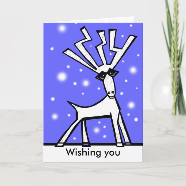 Cartes Pour Fêtes Annuelles Yule cool (Devant)