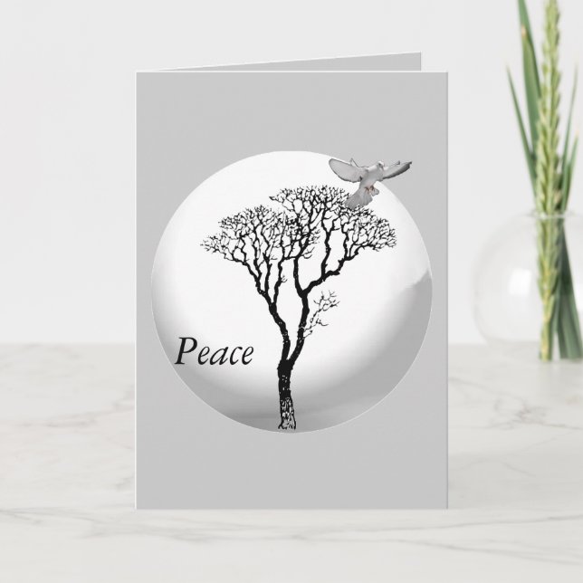 Cartes Pour Fêtes Annuelles Yule - Paix De Yule (Devant)