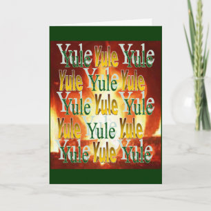 Cartes Pour Fêtes Annuelles Yule Warmth