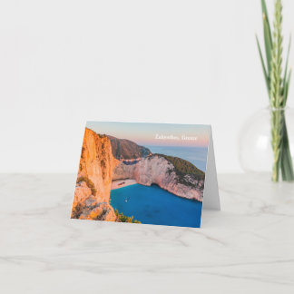 Cartes Pour Fêtes Annuelles Zakynthos, Grèce.