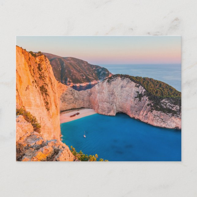 Cartes Pour Fêtes Annuelles Zakynthos, Grèce. (Devant)