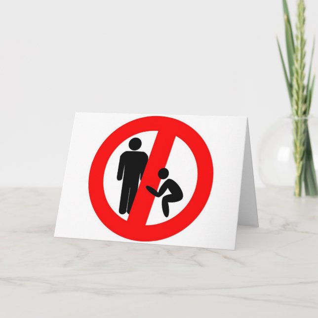 Cartes Pour Fêtes Annuelles Zone sans Kancho (Devant)