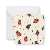 Cartes pour notes charmes de Ladybug | Inspiré par